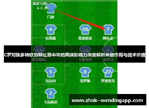 C罗对阵多特欧协联比赛中攻防两端影响力深度解析关键作用与战术价值